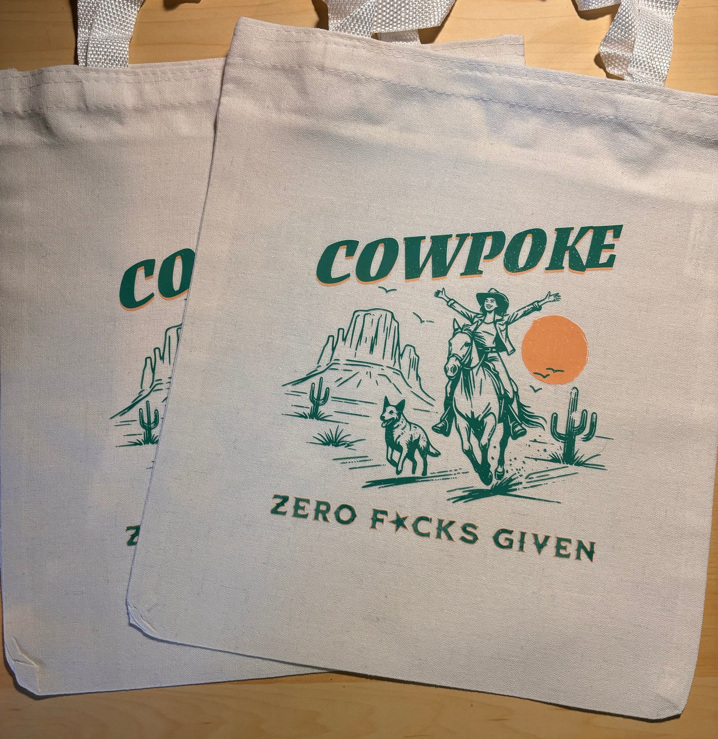 COWPOKE CANVAS BAG