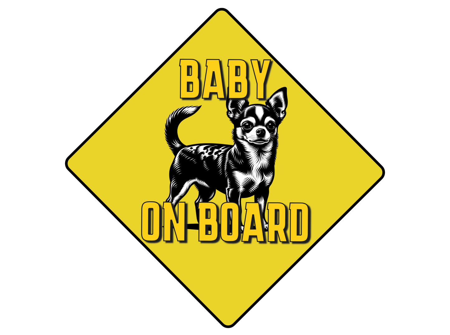 BABY ON BOARD CHIHUAHUA